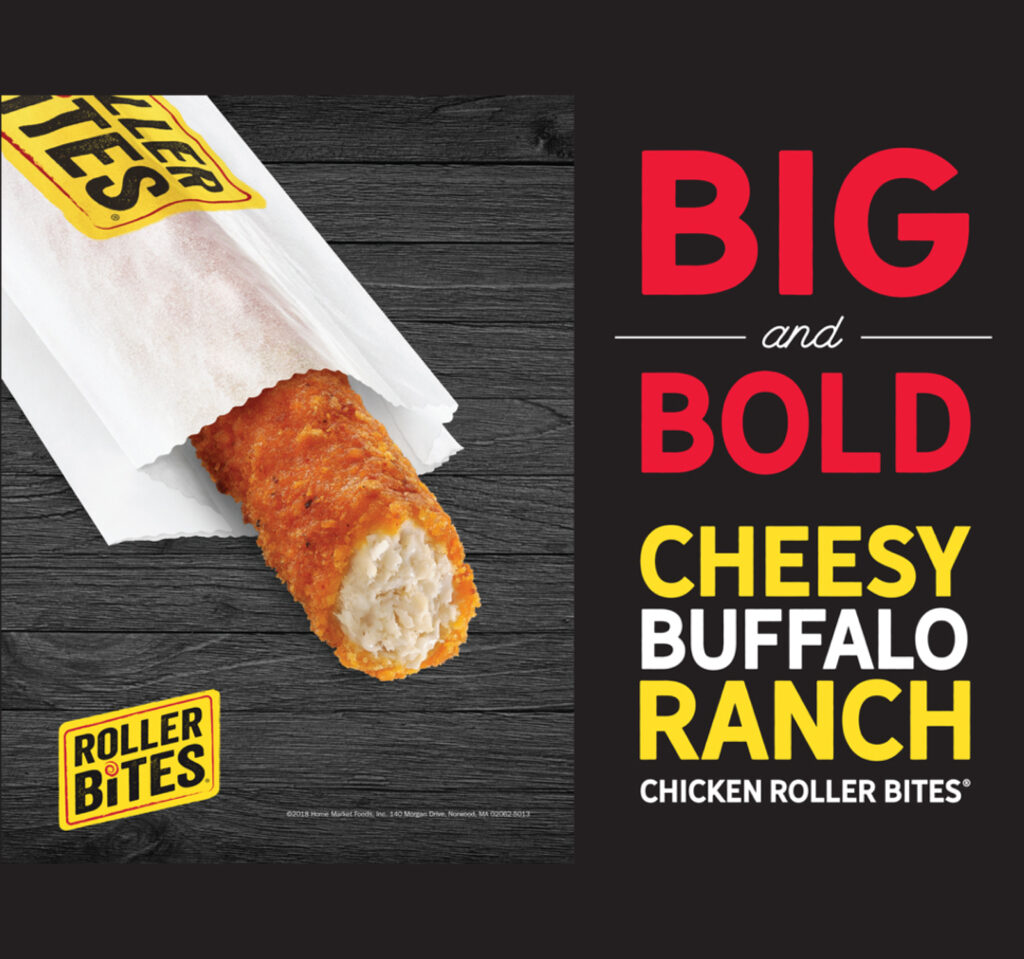 Buffalo Ranch Chicken RollerBites® 2.9 oz, 48pc