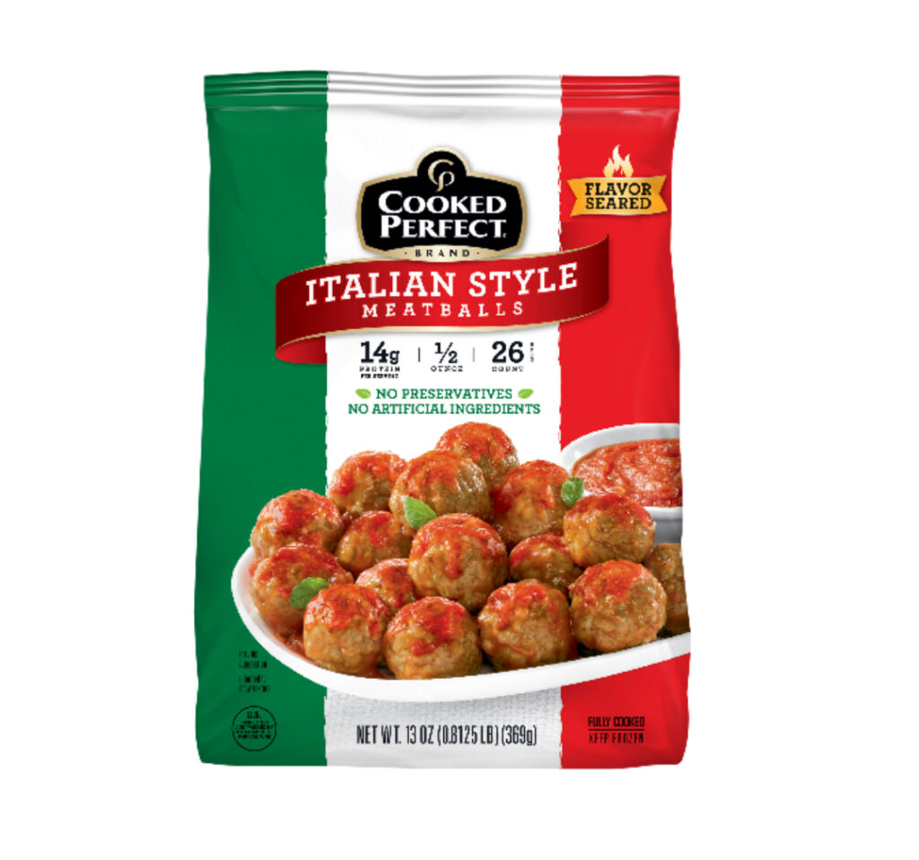Cooked Perfect® Italian Style Meatballs 0.5 oz – 13 oz bag