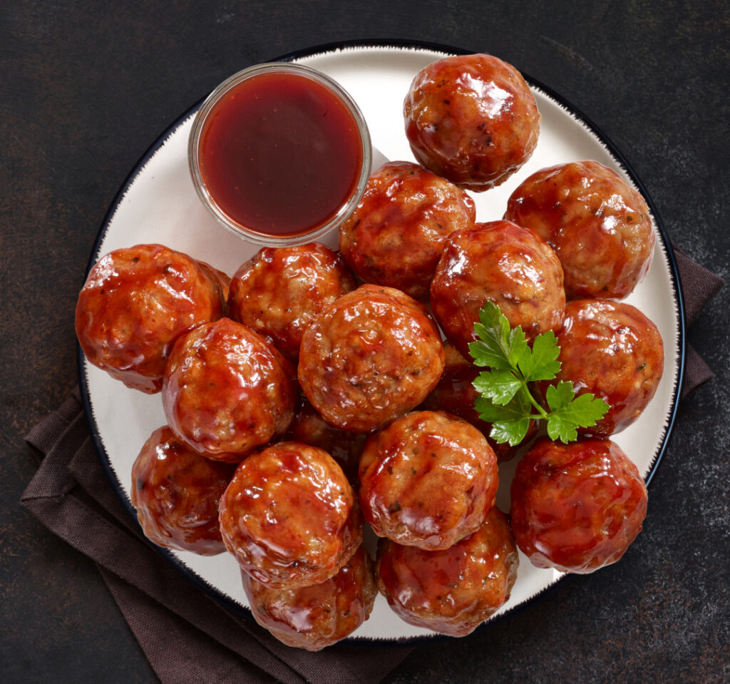 Cooked Perfect® Organic Homestyle Beef Meatballs 0.75 oz – 12 oz bag
