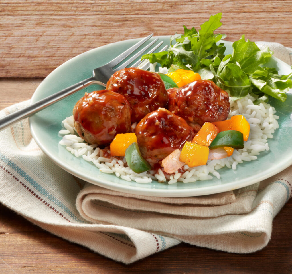 Cooked Perfect® Organic Homestyle Beef Meatballs 0.75 oz – 12 oz bag