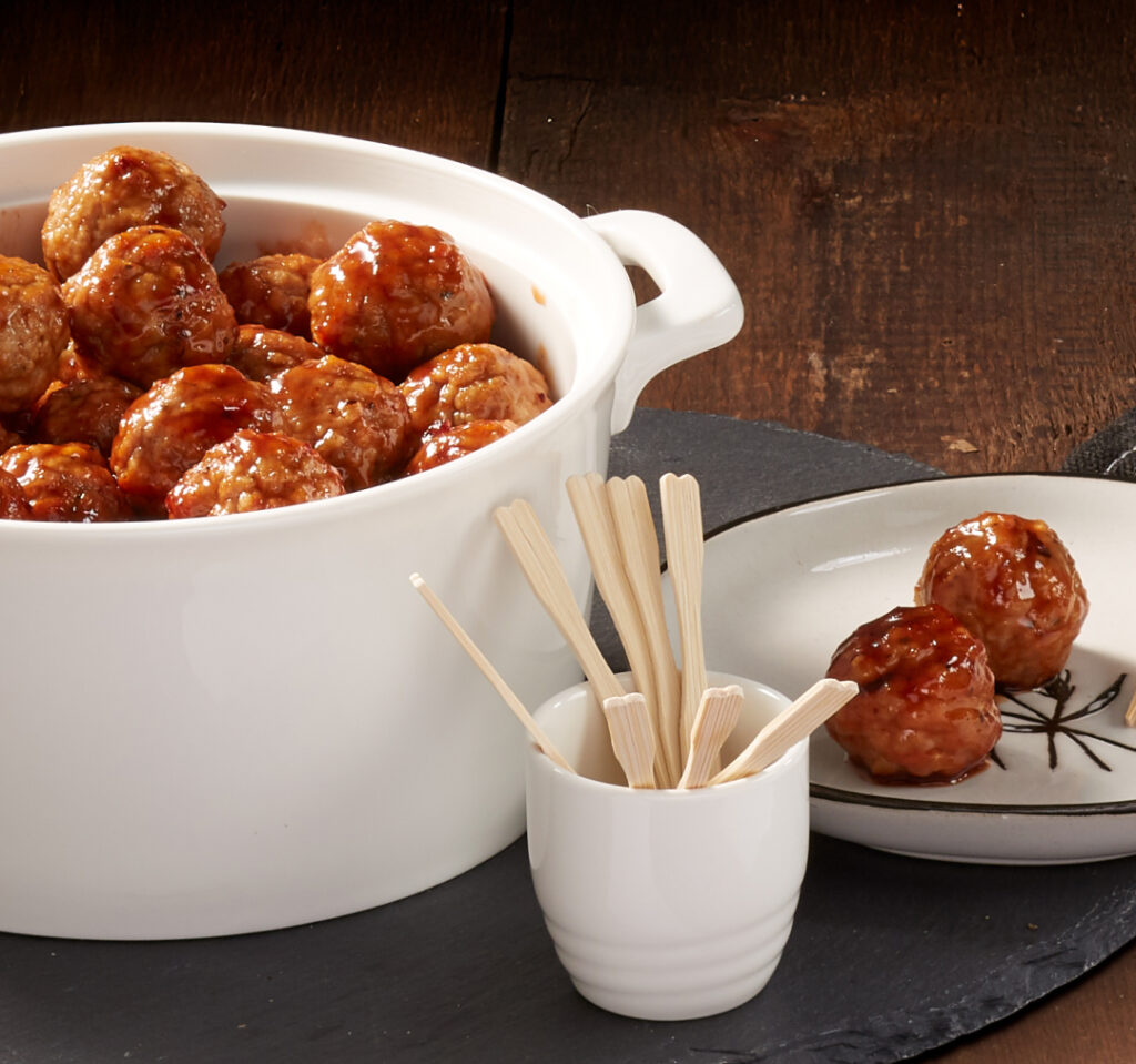 Cooked Perfect® Organic Homestyle Beef Meatballs 0.75 oz – 12 oz bag