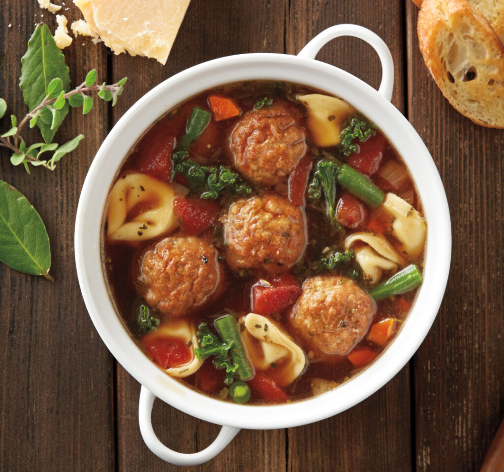 Cooked Perfect® Original All Beef Meatballs 0.5 oz – 18 oz bag