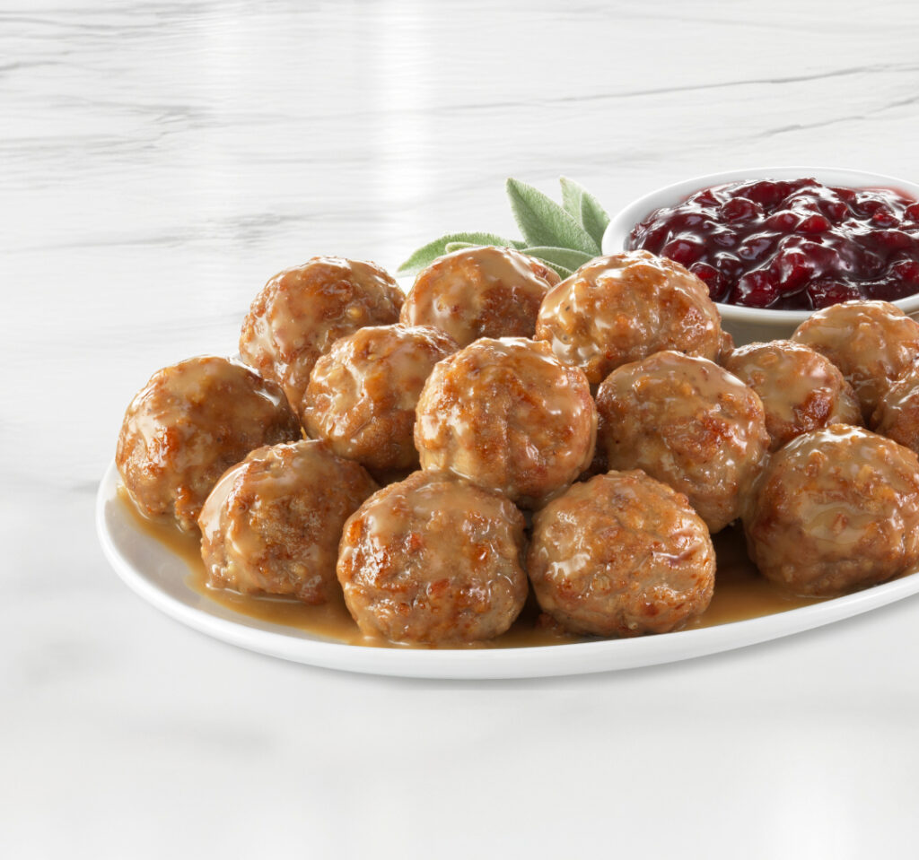 Cooked Perfect® Swedish Style Meatballs 0.5 oz – 26 oz bag
