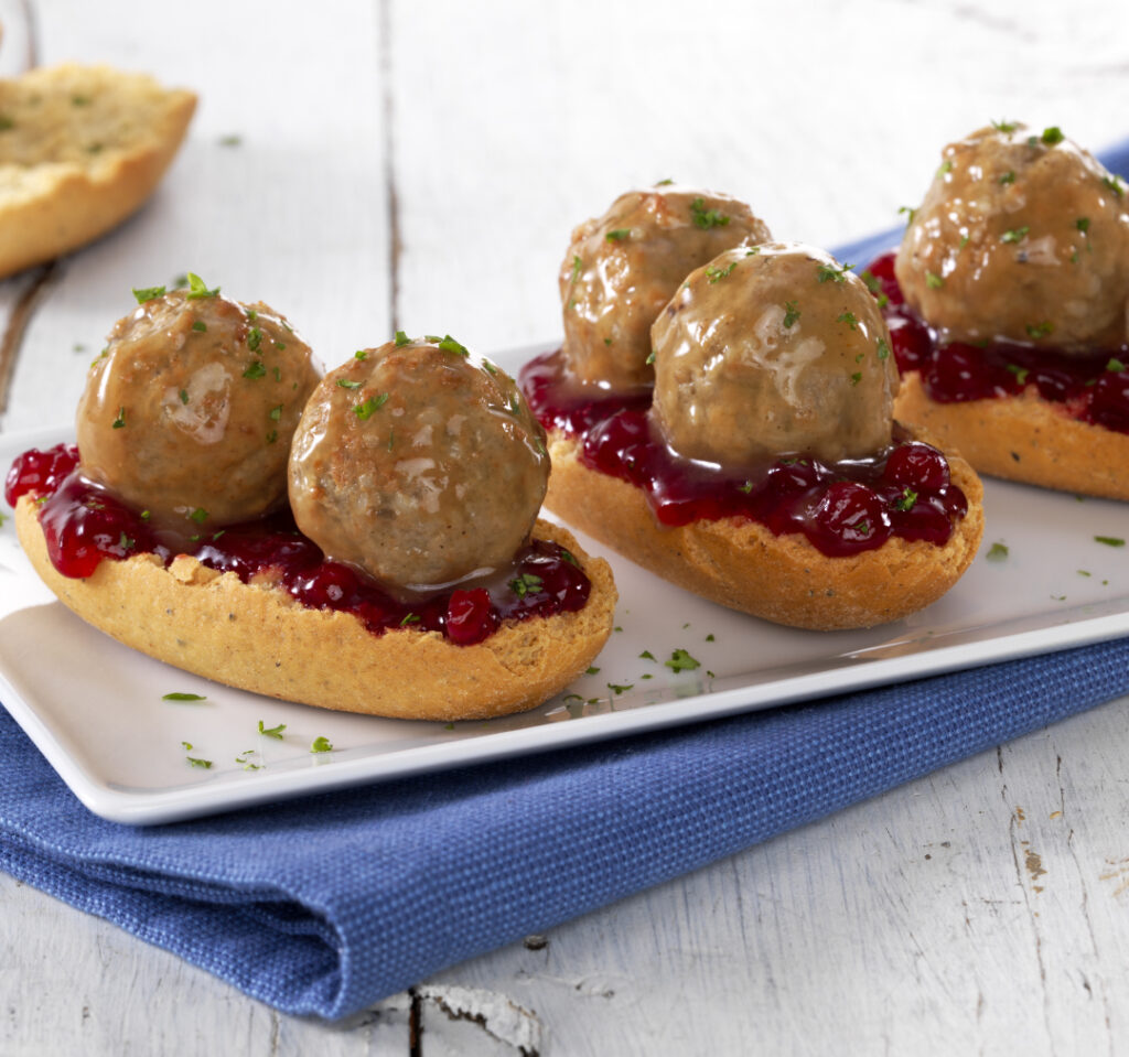 Cooked Perfect® Swedish Style Meatballs 0.5 oz – 26 oz bag