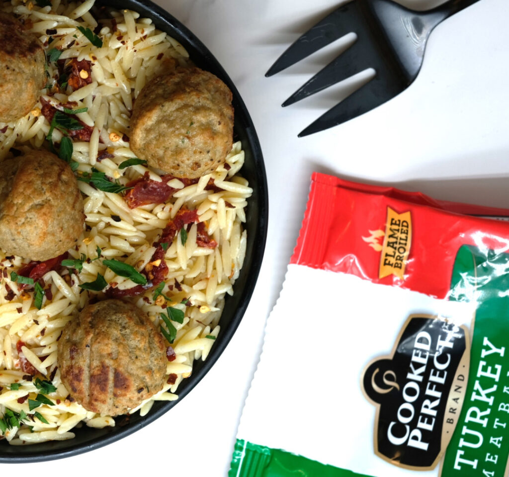 Cooked Perfect® Turkey Meatballs 1.0 oz – 20 oz bag