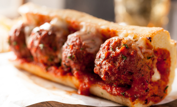 Cooked Perfect Gourmet Italian Style Beef Meatballs