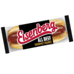 Eisenberg® IW Gourmet Beef Frankfurter in a Whole Wheat Bun 8-1, 6 in