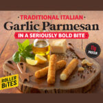 Garlic Parmesan Chicken RollerBites