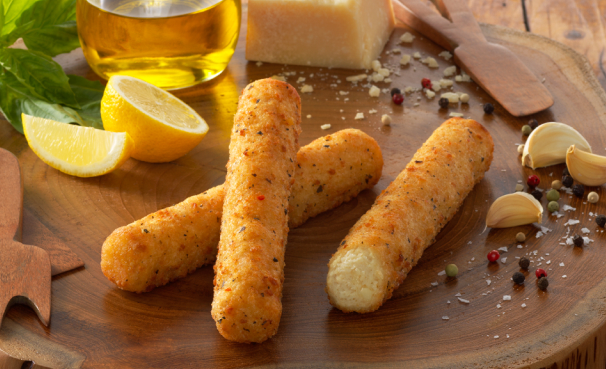 Garlic Parmesan Chicken RollerBites