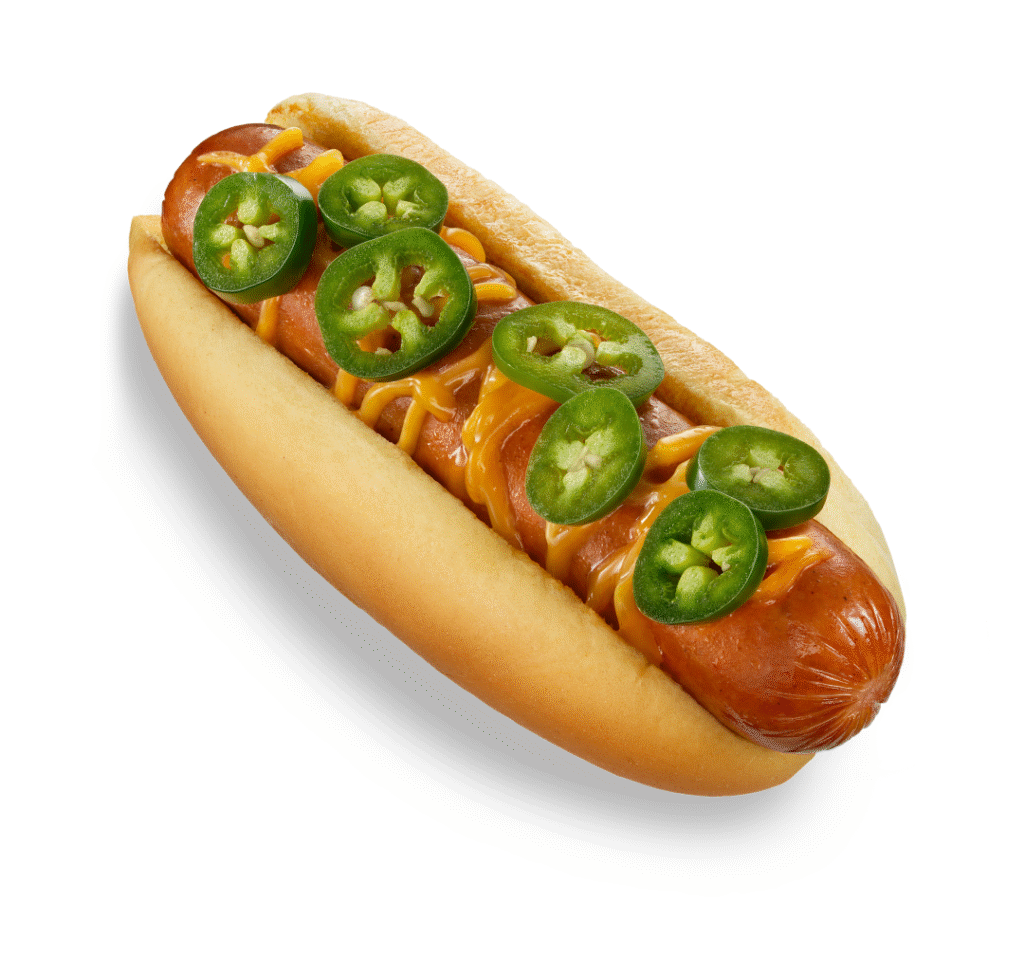 Eisenberg® Smoked Cheddar & Jalapeno Beef & Pork Sausage 5-1, 6 in