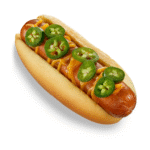 Eisenberg® Smoked Cheddar & Jalapeno Beef & Pork Sausage 5-1, 6 in