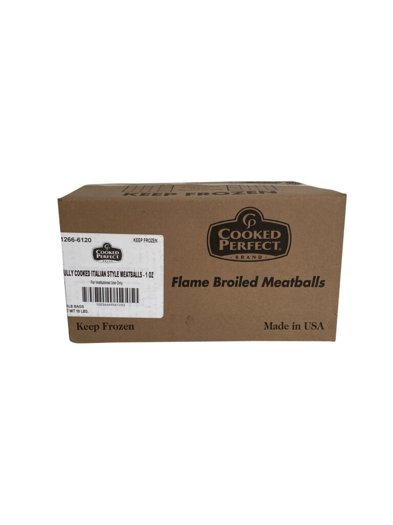 Cooked Perfect® Italian Style Beef Meatballs 1.0 oz – 2/5 lb bags