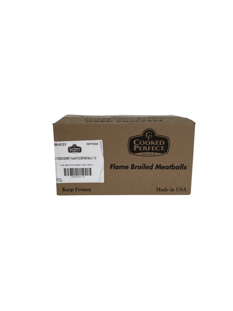 Cooked Perfect® Gourmet Italian Style Beef Meatballs 1.0 oz – 2/5 lb bags