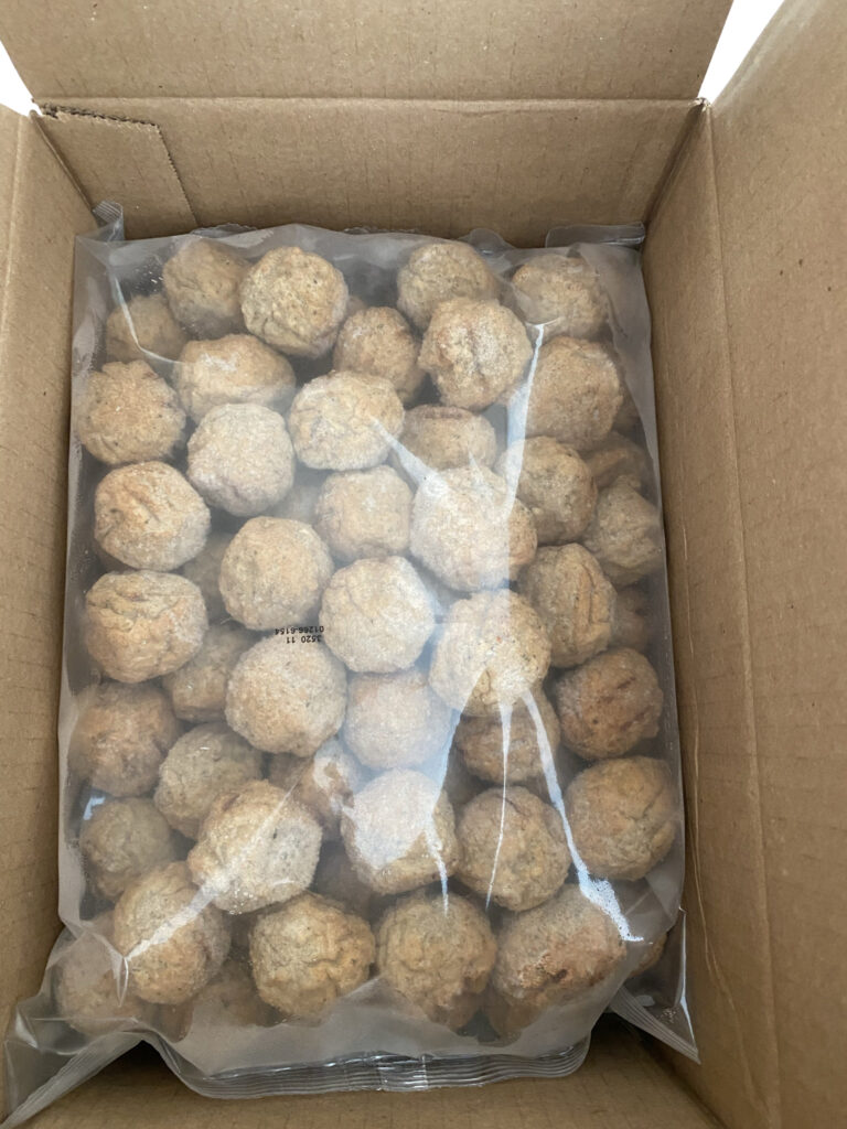 Cooked Perfect® Gourmet Italian Style Beef & Pork Meatballs 1.0 oz – 2/5 lb bags