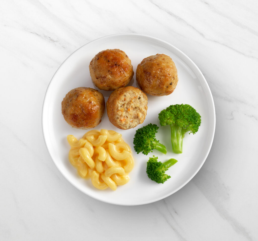 Cooked Perfect® Kids Chicken Meatballs with Added Vegetables, 0.5 oz – 22 oz bag