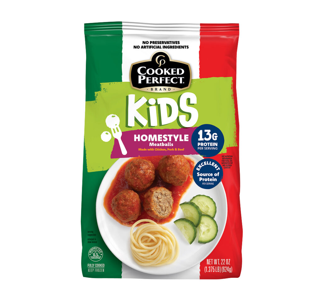 Cooked Perfect® Kids Homestyle Meatballs, 0.5 oz – 22 oz bag