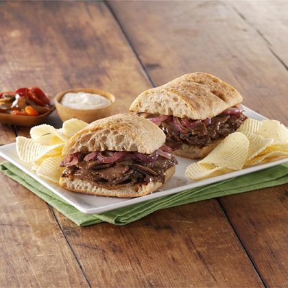 home market foods cooked perfect foodservice shaved steak sandwich