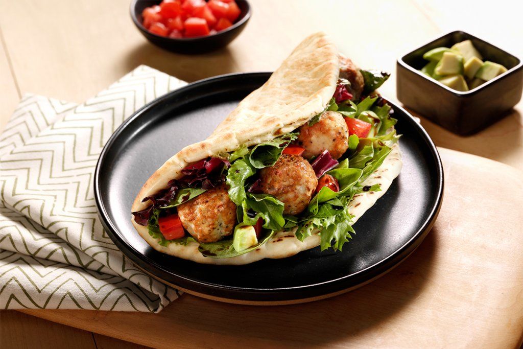 cooked perfect recipe quick meatball pita