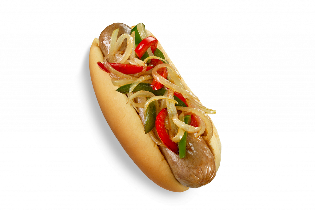 home market foods eisenberg italian style sausage with peppers onions